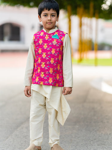 Ivory Kurta & Pyjama Set