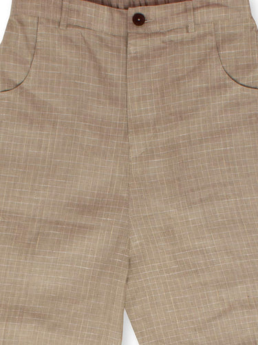 Jogger Style Linen Trousers