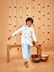 Boat Linen Shirt Kurta Set